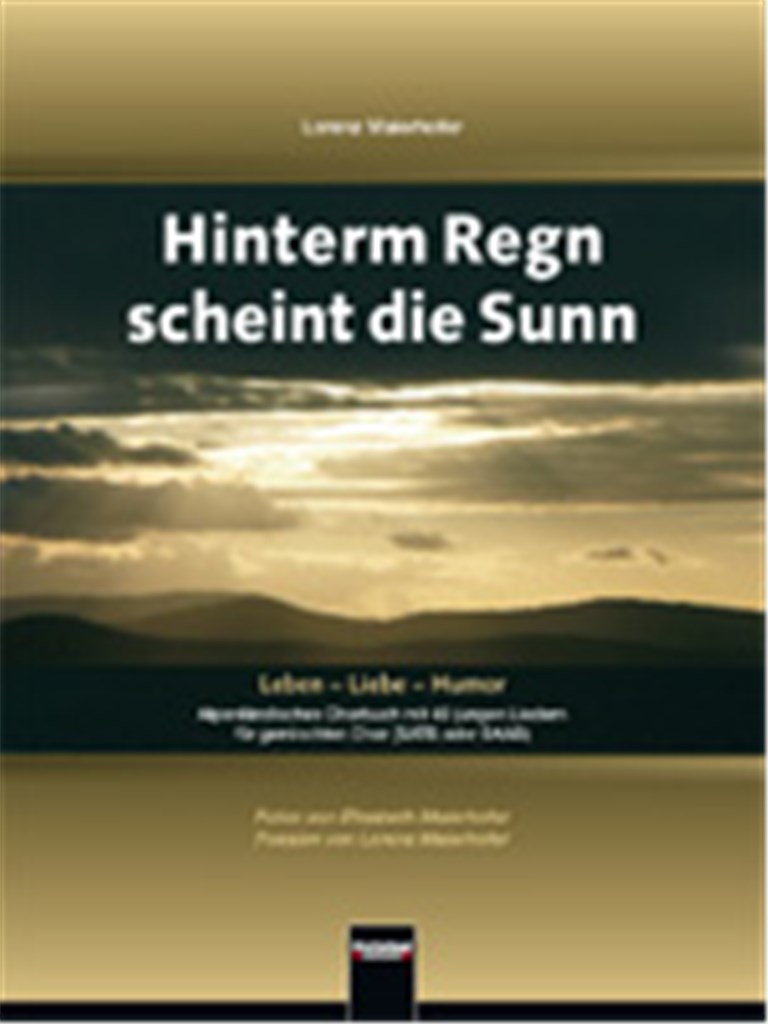 Hinterm Regen scheint die Sunn